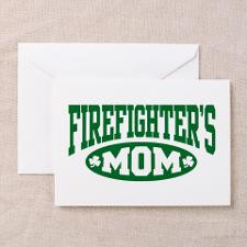 Irish Firefighter's Mom Greeting Cards (Pk of 10) for
