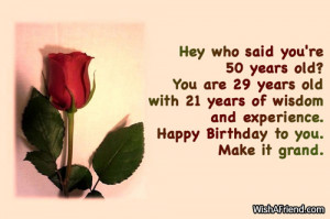 50 Year Old Birthday Wishes http://funny.homeip.net/funny-50-year-old ...