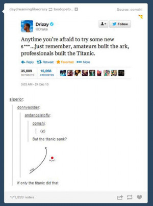 If Only The Titanic Did That