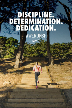 Nike Determination Quotes Determination dedication