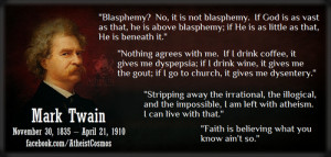 Mark Twain Quotes On Religion