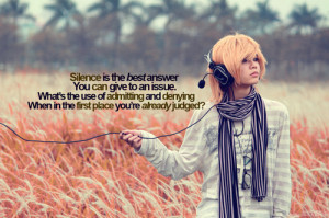 Best Response Fool Attitude Picture Quote Silence The