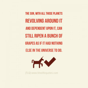 Funny Inspirational Quotes: Planets Revolving Around