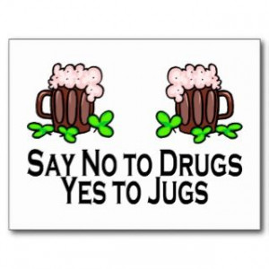 Funny Drinking Quotes Postcards & Postcard Template Designs