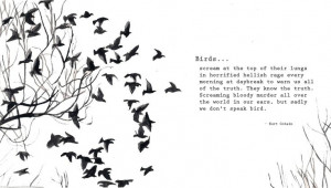 ... Kurt Cobain Quotes Tattoos, Speak Birds, Quotes Pictures, Birds Fly