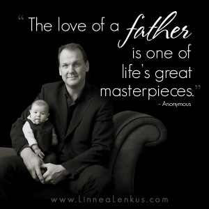 Inspirational Quote Love of Father