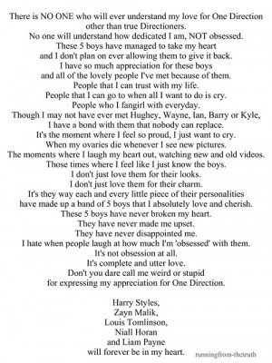 Directioner Quotes And Sayings Official directioner - quotes