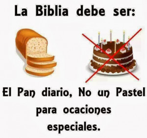 Frase especial para comprender la biblia.