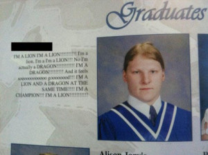 17 Yearbook Quote WINS!