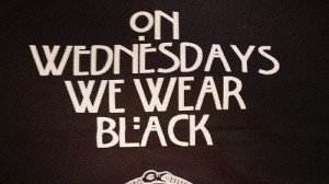 On Wednesday we wear black. (Yes ik its Thursday. Do I care???….nope ...