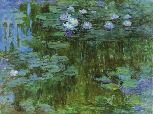 Famous French Painters Flower Paintings About The Water Lilies