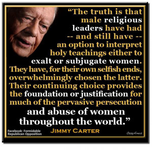 The Awesome Jimmy Carter Quote About Women That Everyone Is Sharing