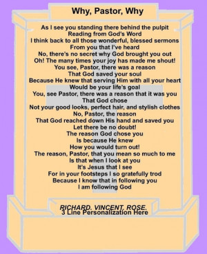 poem for pastors anniversary I hope that these pastor appreciation ...