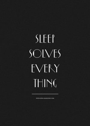 Quotes / sleep