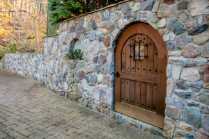 masonry repair, aged stone, patio, stone walls