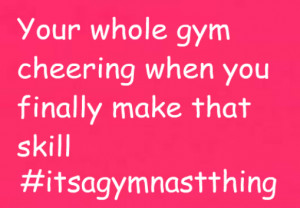 Its A Gymnastics Thing Its a gymnast thing