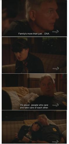 ncis gibbs and abbs family s more than just dna more gibbs quotes ...