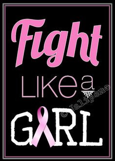 Fight Like a Girl 5x7 Print - INSTANT DOWNLOAD Printable Quote Gift ...