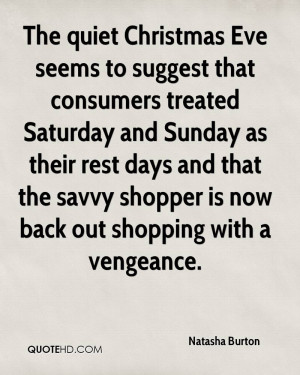 The quiet Christmas Eve seems to suggest that consumers treated ...