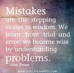 Quotes About Mistakes And...