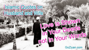 Beautiful Collection Islamic Quotes and Sayings About Muslim Husband ...