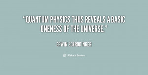 Quantum Physics Erwin Schrodinger And His Equation Picture