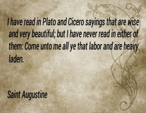 Saint Augustine quote