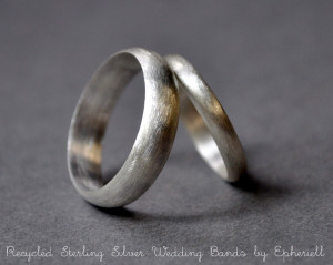 Ring Band Wide Sterling Silver