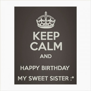 Shout out with these cute happy birthday little sisterquotes on your ...