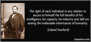 The right of each individual in any relation to secure to himself the ...