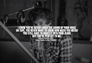 1d, harry styles, hqlines, little things, one direction, quotes ...