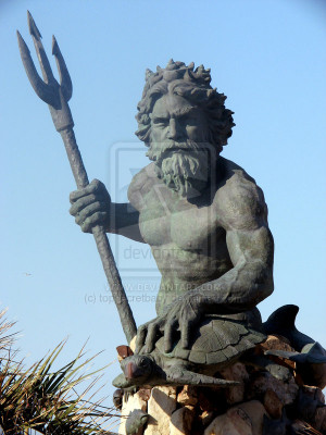 the Etruscan god of the sea! All shall bow to me! I will kill ...