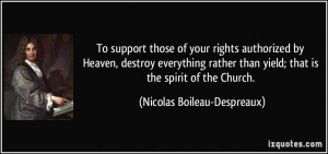 To support those of your rights authorized by Heaven, destroy ...