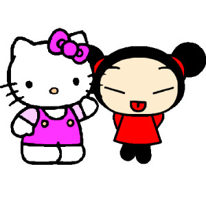 Pucca And Hello Kitty By