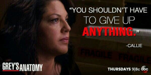 ... have to give up anything.