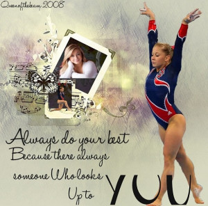 Shawn Johnson Gymnastics Quotes
