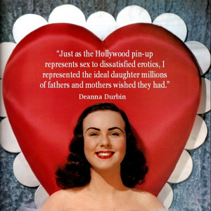 Deanna Durbin - Movie Actor Quote -Film Actor Quote #deannadurbin