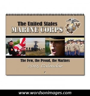 Famous Marine Quotes and Sayings