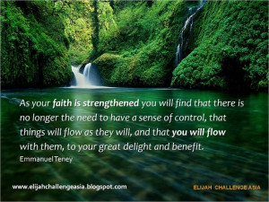 ... will flow with them, to your great delight and benefit. Emmanuel Teney