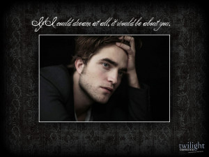 Edward Cullen Quotes HD Wallpaper 8