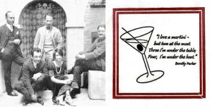 ... quotes now appears on cocktail napkins at The Algonquin (Photos