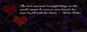 Love Quote Facebook Timeline Cover