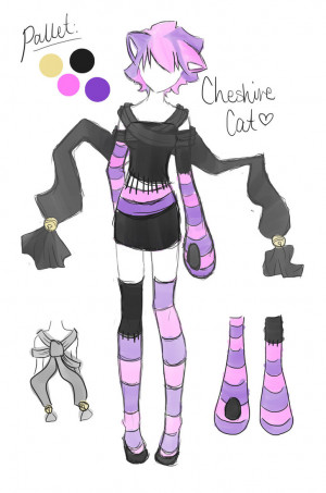 Cheshire Cat Costume Design! by Roezlight