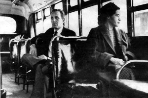Rosa Parks: líder de los derechos civiles de los afroamericanos.