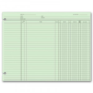 Printable Accounting Ledger Sheets