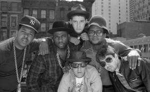 RUN DMC and the Beastie Boys get it together on the roof of B. Smith's ...