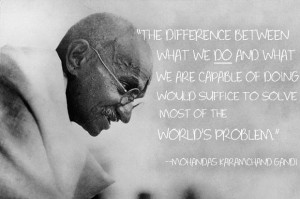 ... the Nobel Peace Prize. For one, Gandhi never won it. Inspiring Quotes
