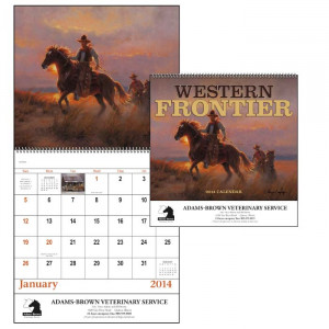 ... Calendar/Planner > Wall Calendars > Custom Western Frontier - Spiral