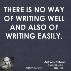 Anthony Trollope Quotes