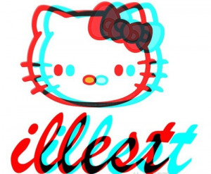 3d #bowtie #hello kitty #illest #kitty gang #swag #the hundreds #obey ...